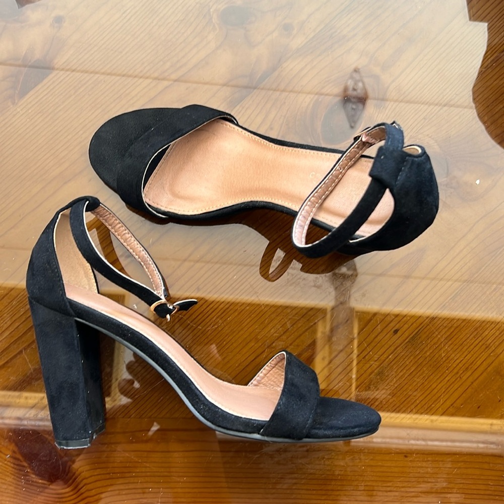 Black heels